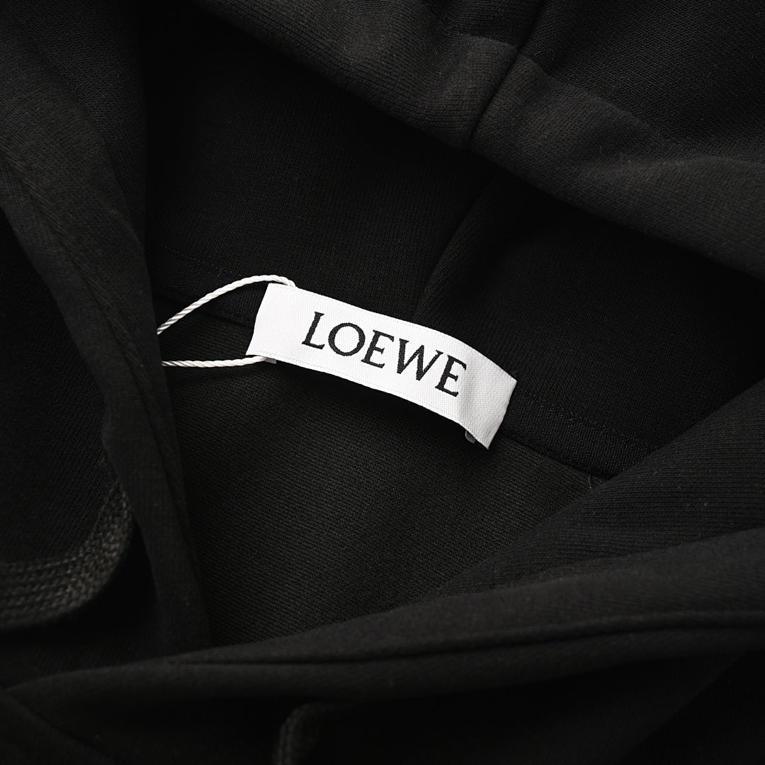 LOEWE Leaf Print Casual Hoodie
