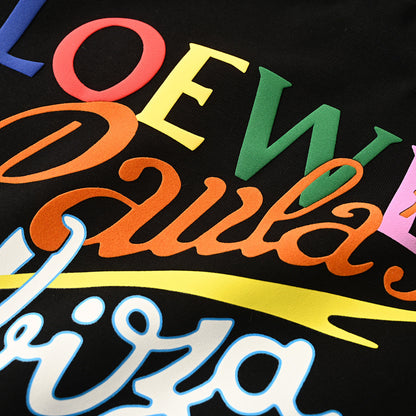 LOEWE Leaf Print Casual Hoodie