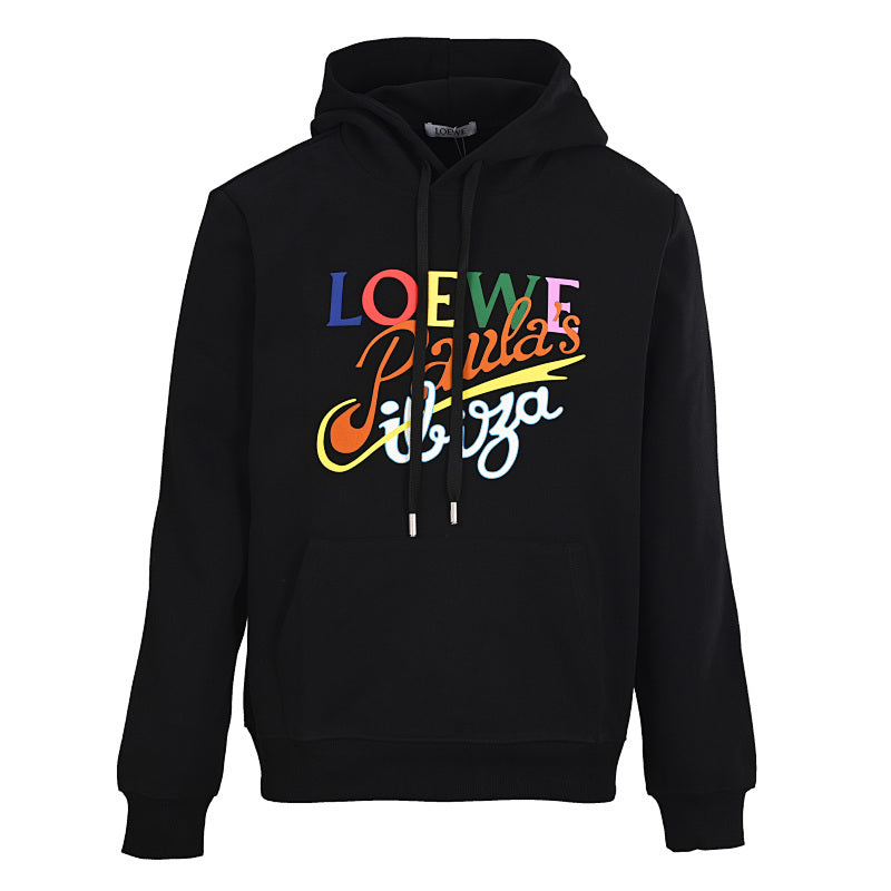 LOEWE Leaf Print Casual Hoodie